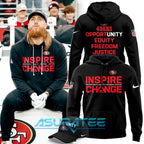 San Francisco 49ers x Inspire Change 2025 Special Hoodie, Cap