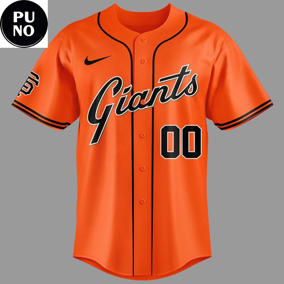 San Francisco Giants 2026 Alternate Replica Personalized Baseball Jersey