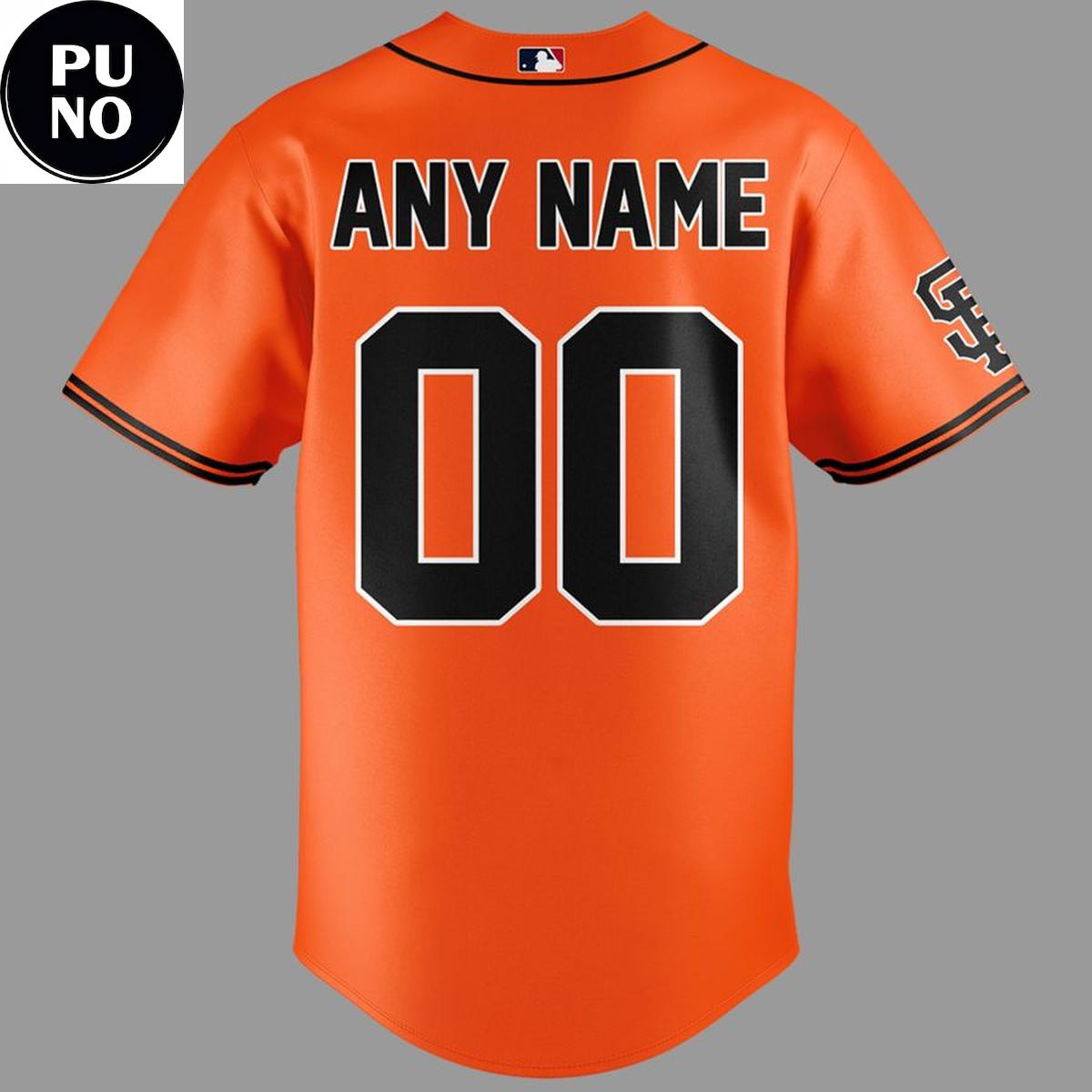 San Francisco Giants 2026 Alternate Replica Personalized Baseball Jersey