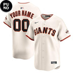San Francisco Giants 2026 Home Stadium Cream Personalized Baseball Jersey