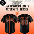 San Francisco Giants Alternate Jersey 2026 Personalized Baseball Jersey
