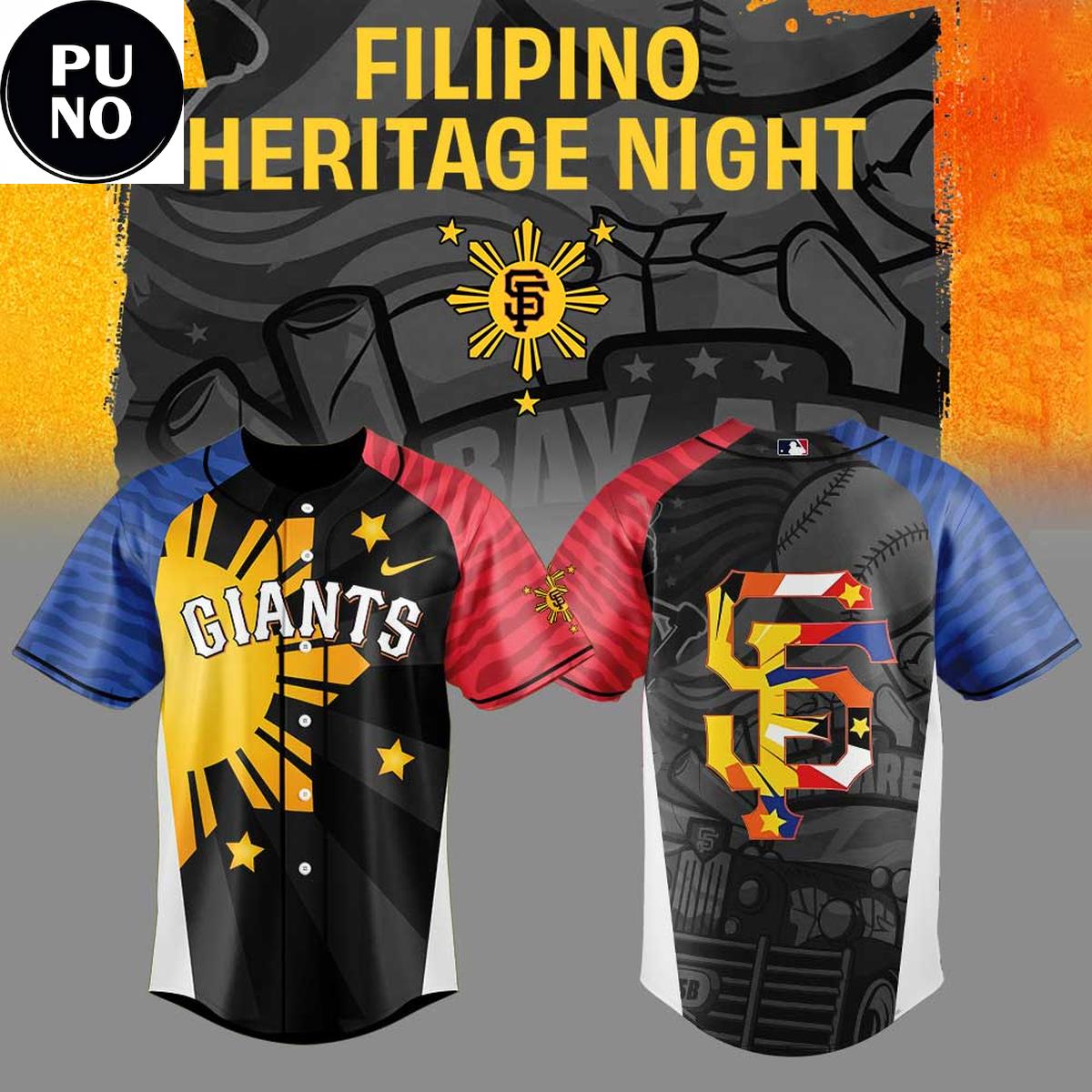 San Francisco Giants Filipino Heritage Night 2026 Baseball Jersey