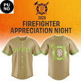 San Francisco Giants x Firefighter Appreciation Night 2026 Baseball Jersey