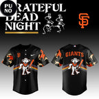San Francisco Giants x Grateful Dead Night 2026 Baseball Jersey