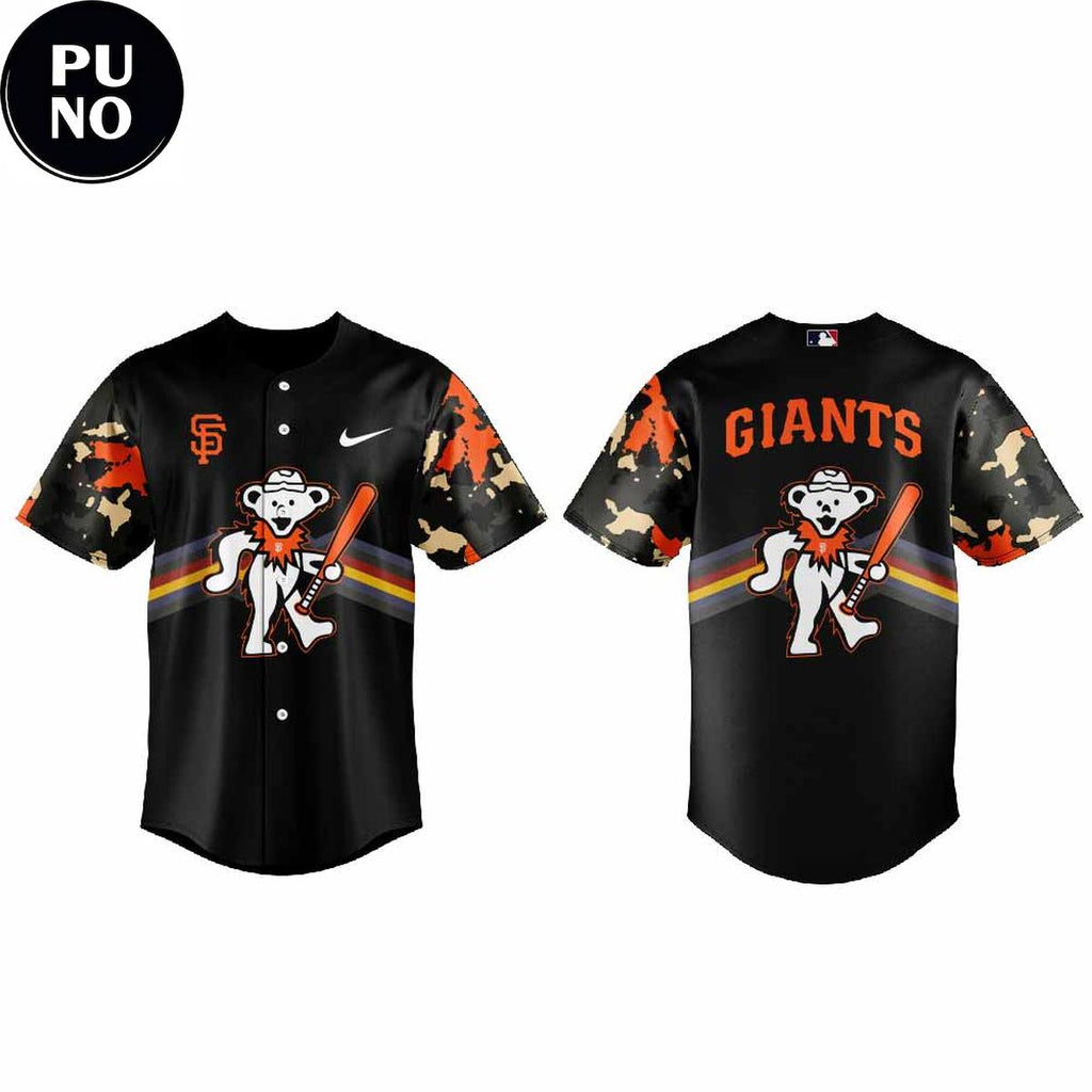 San Francisco Giants x Grateful Dead Night 2026 Baseball Jersey