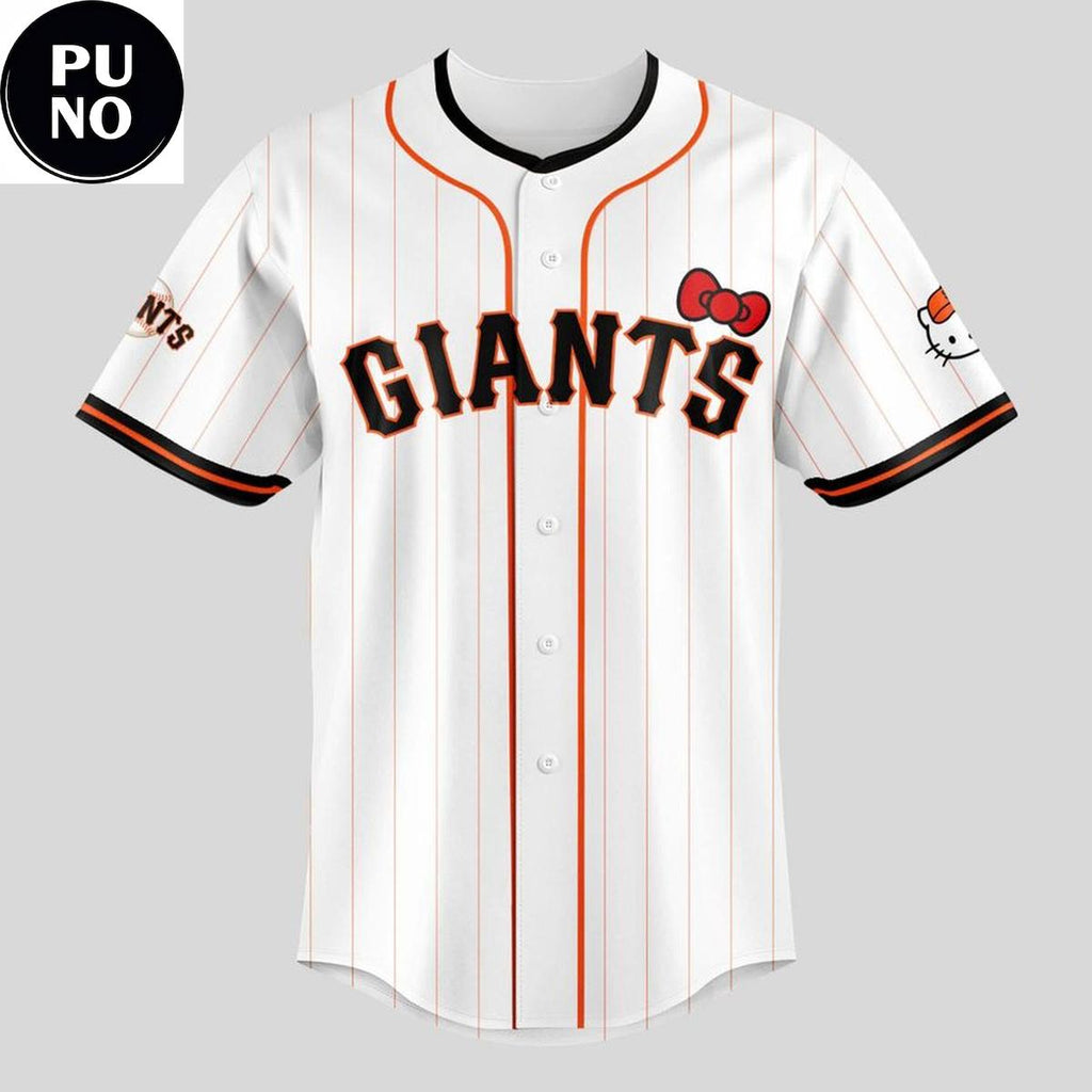 San Francisco Giants x Hello Kitty Day 2026 Baseball Jersey