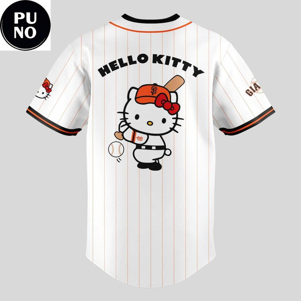San Francisco Giants x Hello Kitty Day 2026 Baseball Jersey