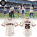 San Francisco Giants x NMIXX At Oracle Park 2026 Baseball Jersey