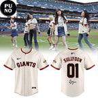 San Francisco Giants x NMIXX At Oracle Park 2026 Baseball Jersey