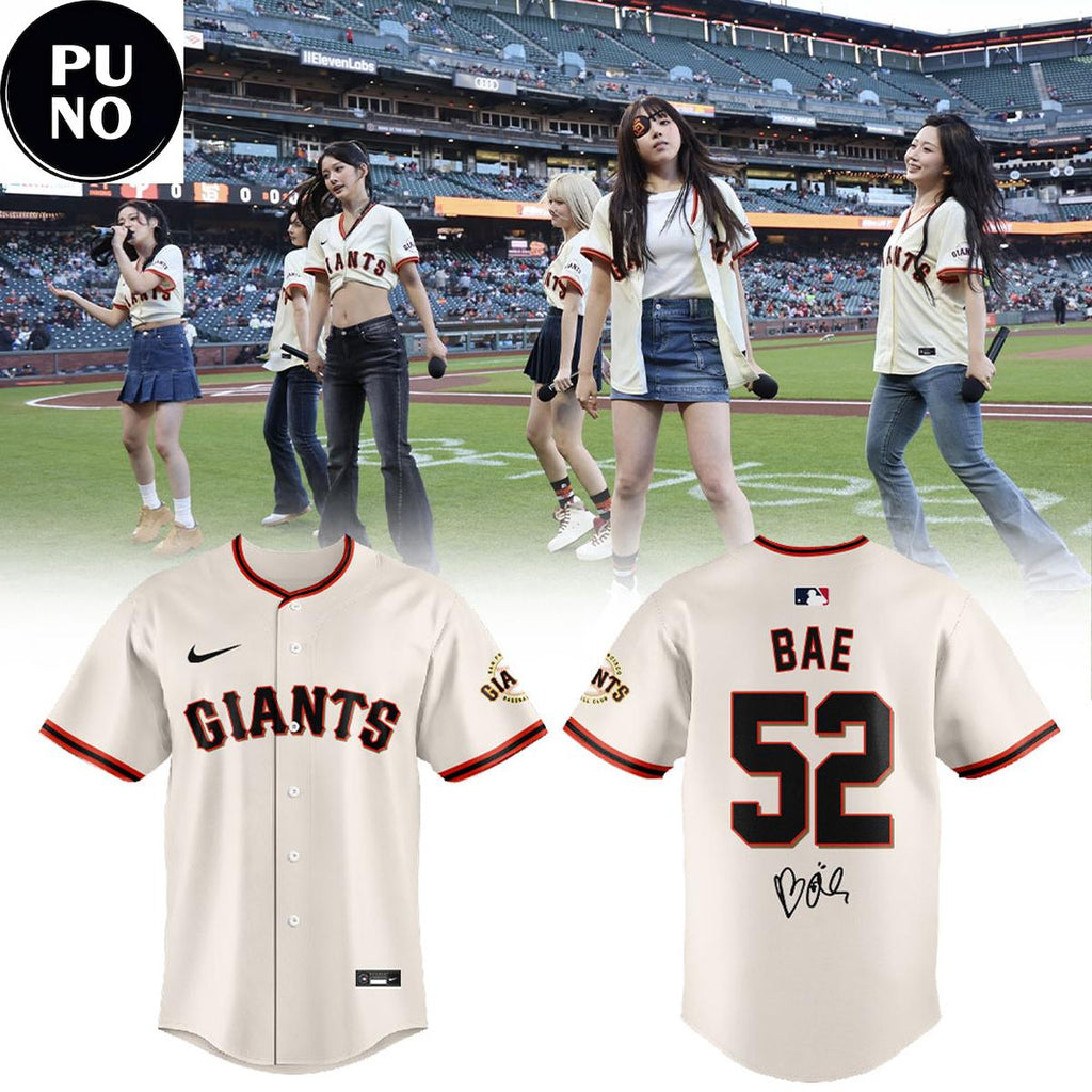 San Francisco Giants x NMIXX At Oracle Park 2026 Baseball Jersey