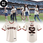 San Francisco Giants x NMIXX At Oracle Park 2026 Baseball Jersey