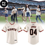 San Francisco Giants x NMIXX At Oracle Park 2026 Baseball Jersey