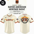 San Francisco Giants x Native American Heritage Night 2026 Baseball Jersey