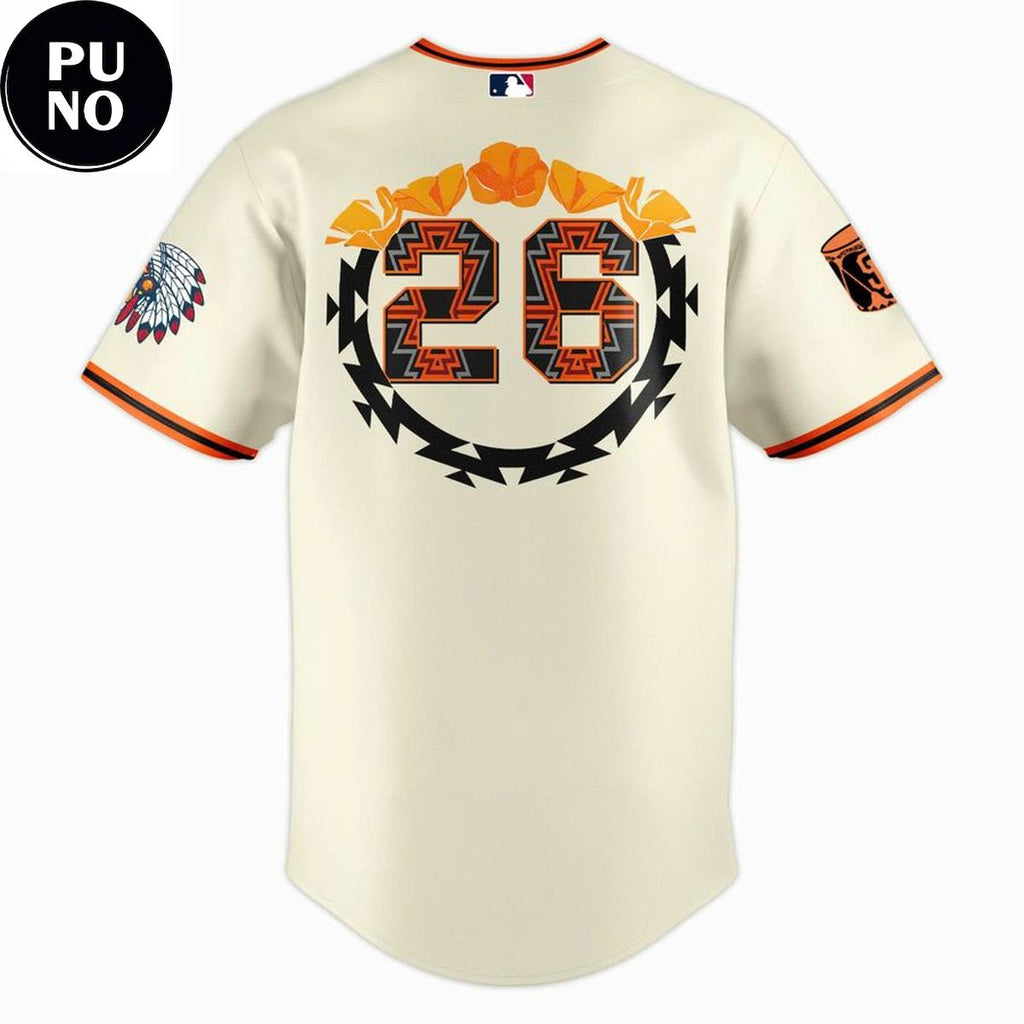 San Francisco Giants x Native American Heritage Night 2026 Baseball Jersey