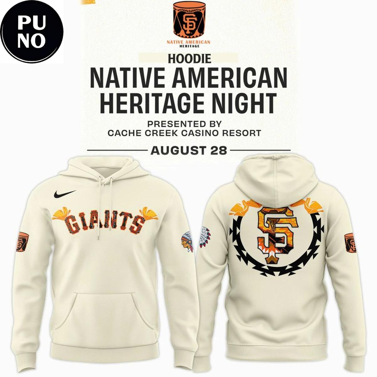 San Francisco Giants x Native American Heritage Night 2026 Hoodie