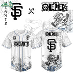 San Francisco Giants x One Piece Jersey 2026 Luffy Gear 5