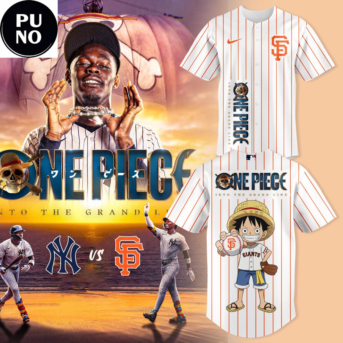 San Francisco Giants x One Piece Opening Night 2026 Baseball Jersey