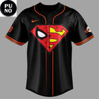 San Francisco Giants x Spiderman & Superman Mashup 2026 Baseball Jersey