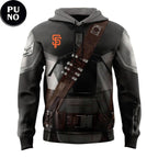 San Francisco Giants x Star Wars Night 2026 The Mandalorian Hoodie T-Shirt