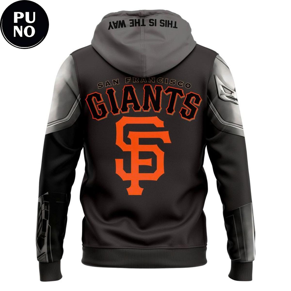 San Francisco Giants x Star Wars Night 2026 The Mandalorian Hoodie T-Shirt