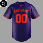 San Francisco WPBL 2026 Firebells Personalized Baseball Jersey