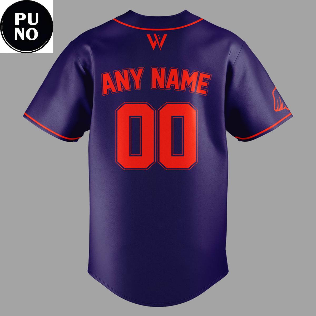 San Francisco WPBL 2026 Firebells Personalized Baseball Jersey