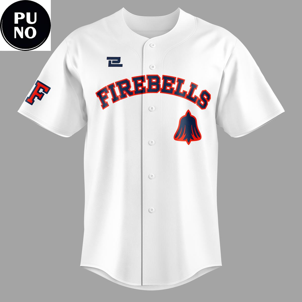 San Francisco WPBL 2026 Firebells Personalized Baseball Jersey