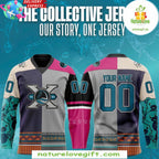 San Jose Barracuda 10th Anniversary Hockey Jersey Our Story