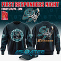 San Jose Barracuda First Responders Night 2026 Special Sweatshirt