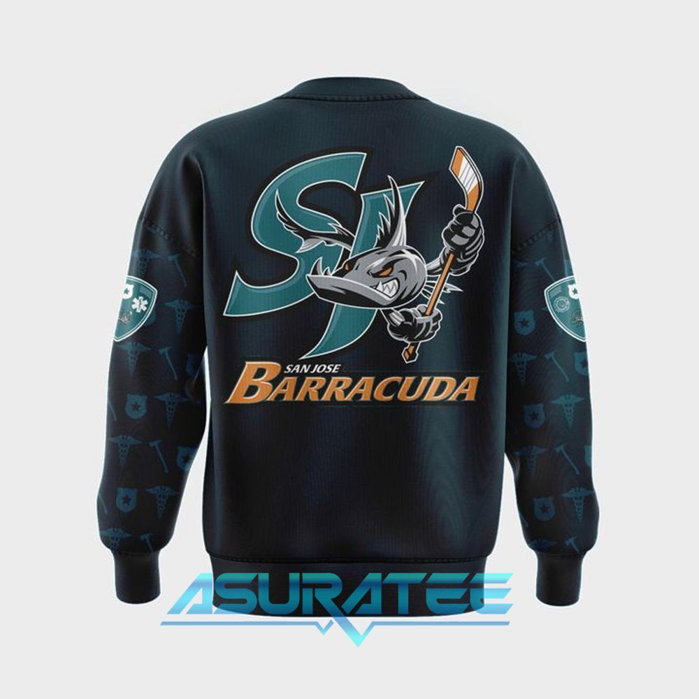 San Jose Barracuda First Responders Night 2026 Special Sweatshirt