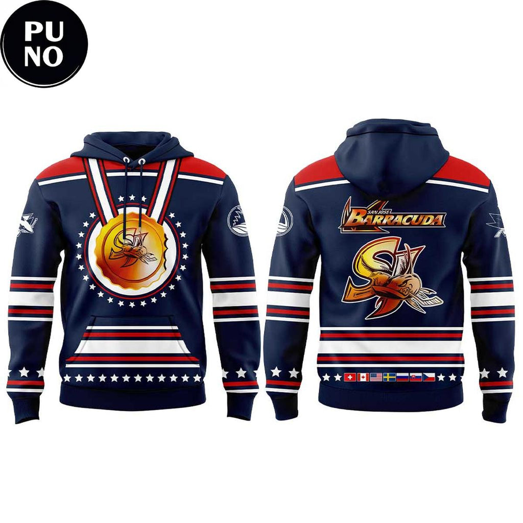 San Jose Barracuda For Cudalympics on Saturday 2026 Hoodie T-Shirt