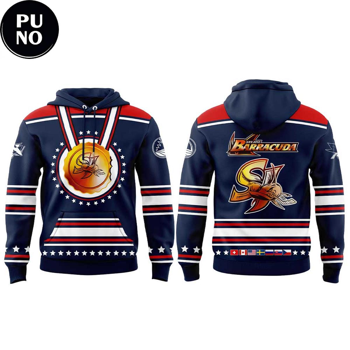 San Jose Barracuda For Cudalympics on Saturday 2026 Hoodie T-Shirt