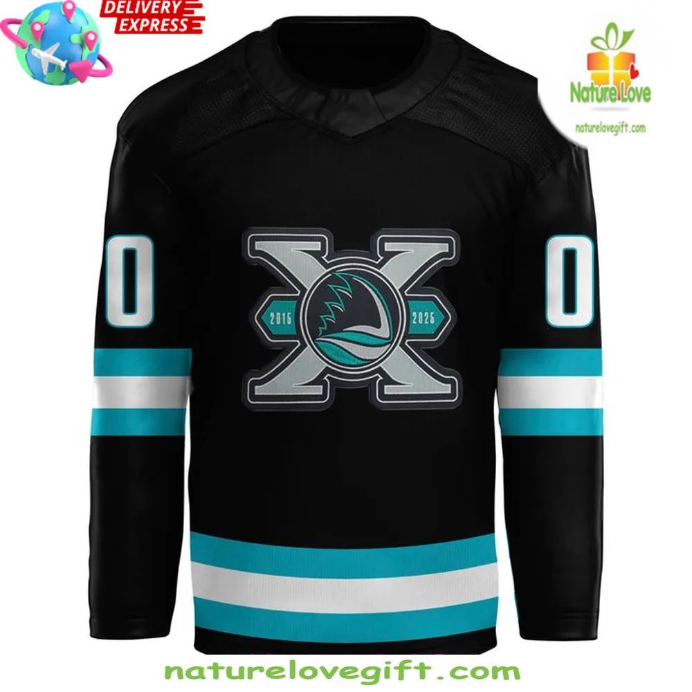 San Jose Barracuda 2026 Hockey Jersey Fan Keepsake