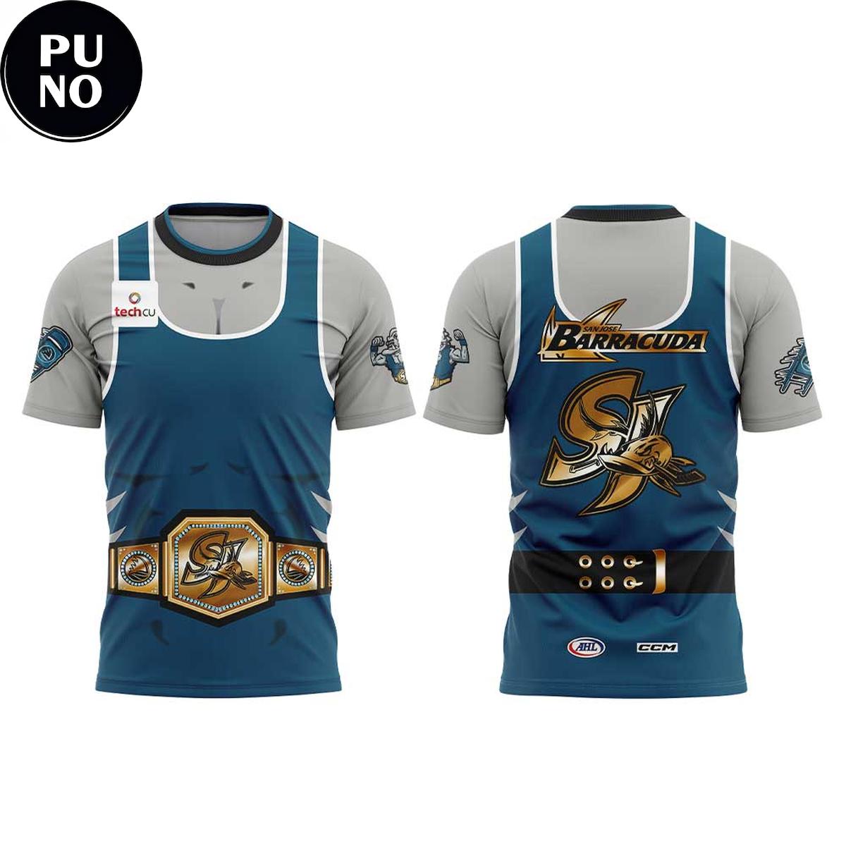 San Jose Barracuda x CudaMania II 2026 Hoodie T-Shirt