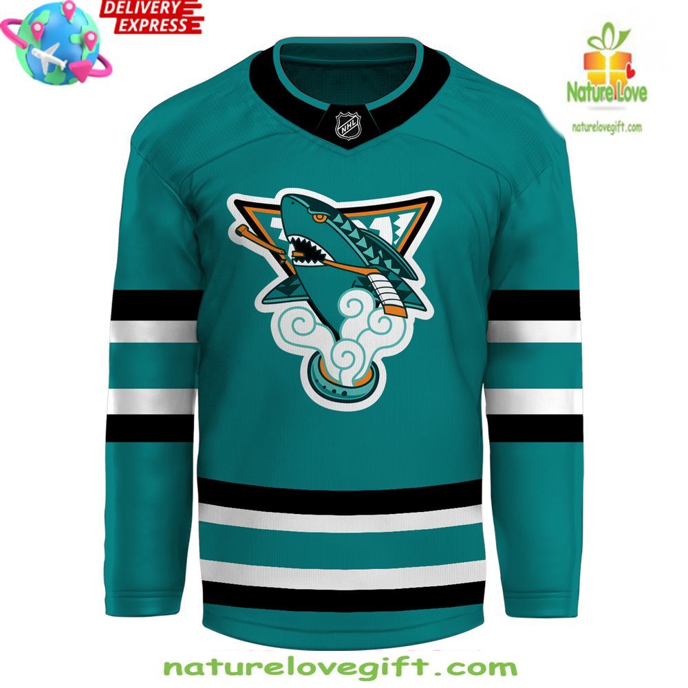San Jose Sharks Hockey Jersey American Heritage Limited Edition