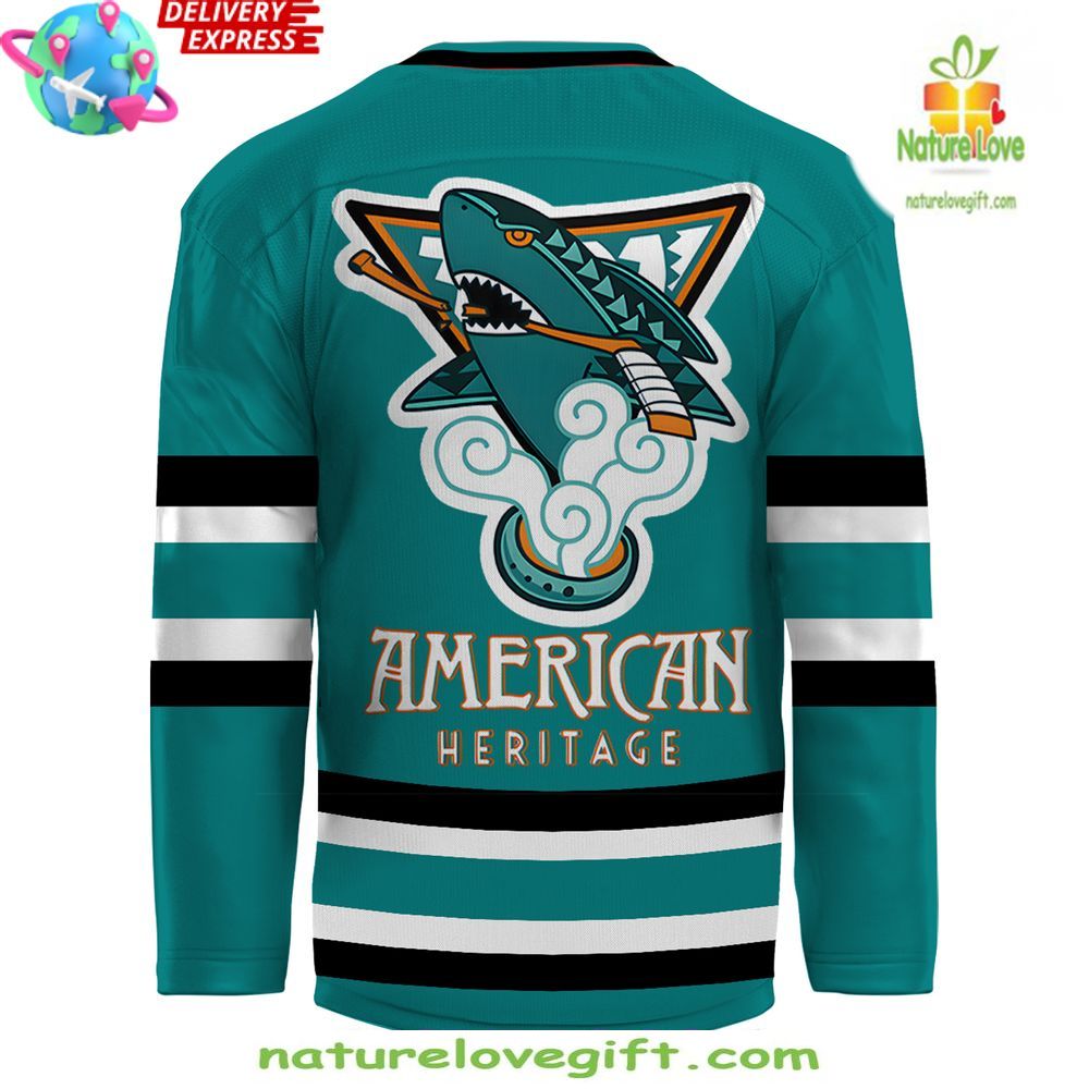 San Jose Sharks Hockey Jersey American Heritage Limited Edition