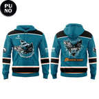 San Jose Sharks Barracuda The Future is Teal Night 2026 Hoodie T-Shirt