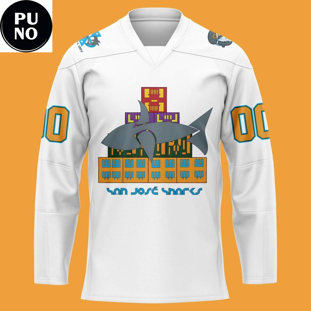 San Jose Sharks Black Excellence Night 2026 Personalized Hockey Jersey