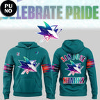 San Jose Sharks Celebrate Pride Night 2026 Hoodie T-Shirt