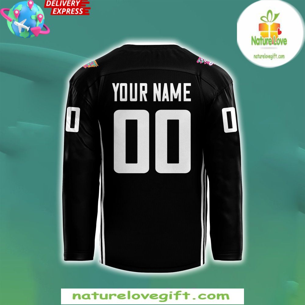 San Jose Sharks Los Tiburones 2026 Black Hockey Jersey