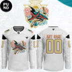 San Jose Sharks Vietnamese Heritage Celebration 2026 Personalized Hockey Jersey