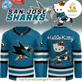 San Jose Sharks Hello Kitty Hockey Jersey Special Edition