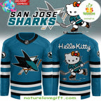 San Jose Sharks Hello Kitty Hockey Jersey Special Edition