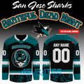 San Jose Sharks x Grateful Dead Night Collab 2026 Hockey Jersey