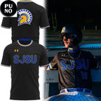 San Jose State Spartans Baseball Dark Mode 2026 Hoodie T-Shirt