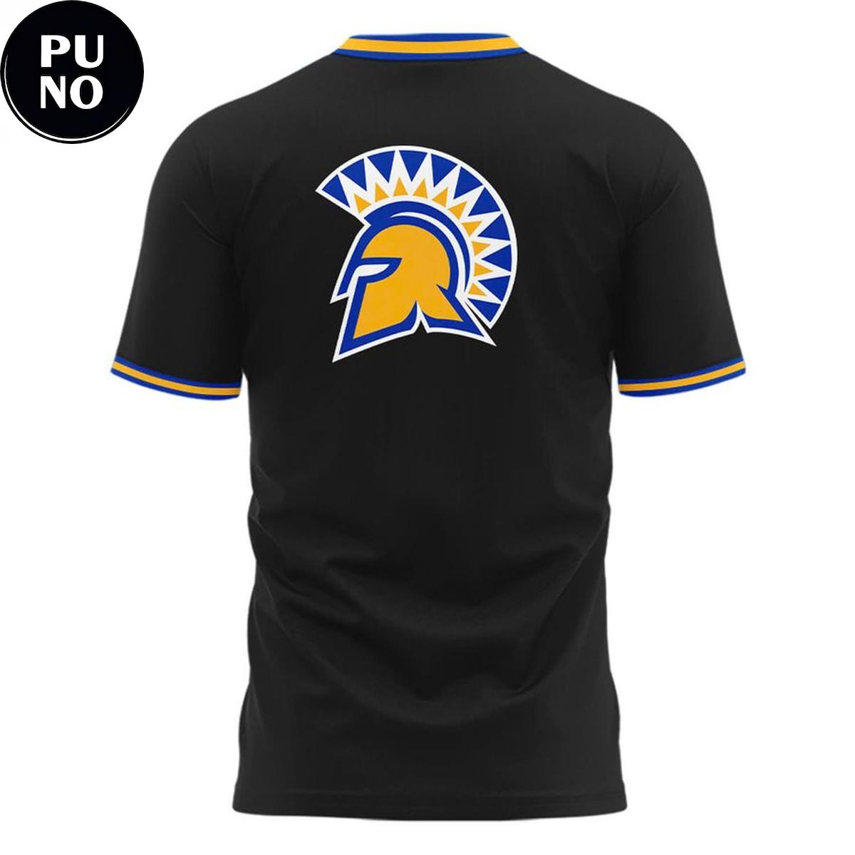 San Jose State Spartans Baseball Dark Mode 2026 Hoodie T-Shirt