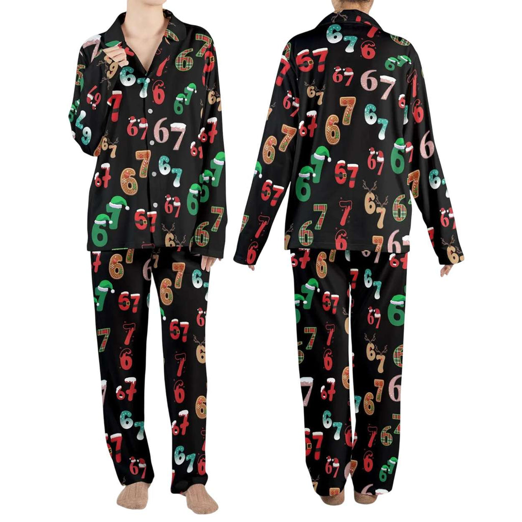 Santa Says 67 Christmas Pajamas Set