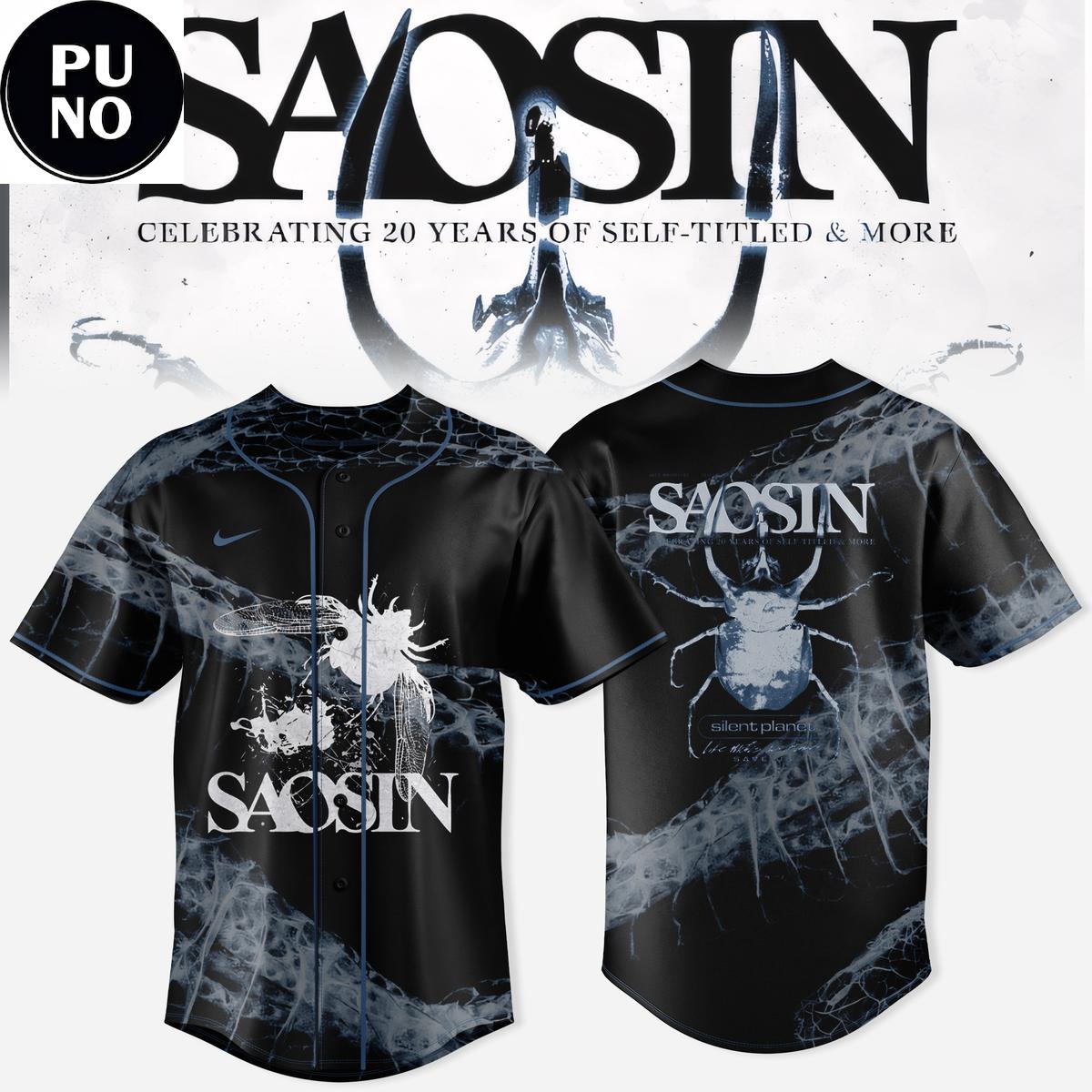 Saosin Celebration 20 Years of Self-titled and More Baseball Jersey