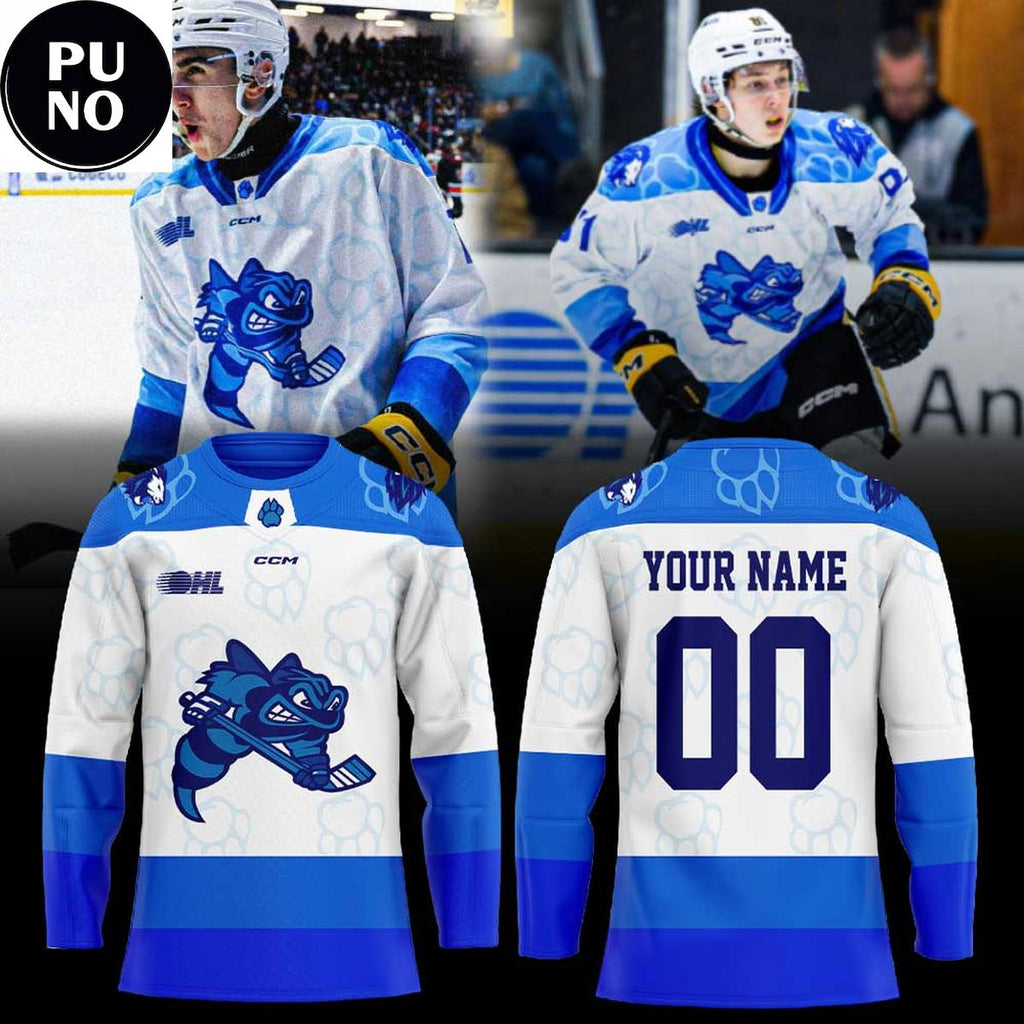 Sarnia Sting x Lions Night at the Hive 2026 Personalized Hockey Jersey
