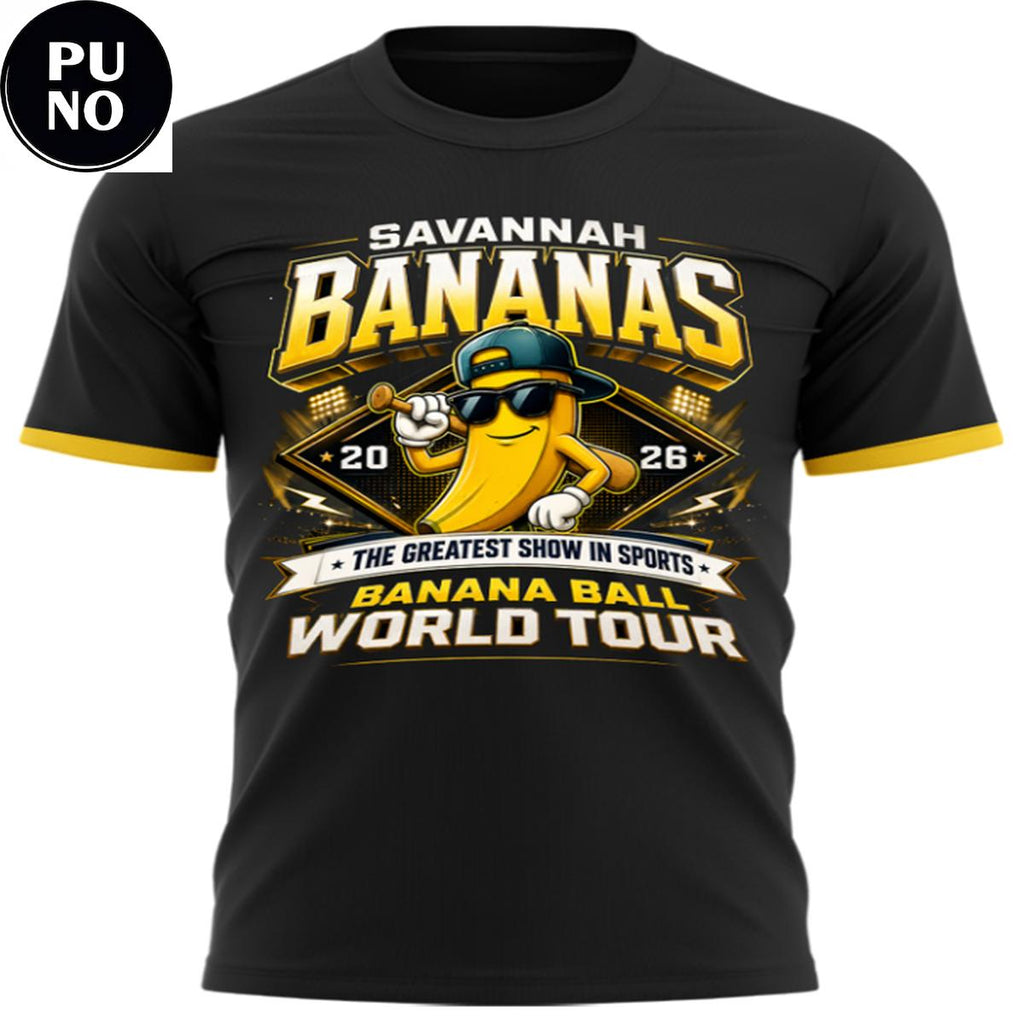 Savannah Bananas 2026 Banana Ball World Tour Neyland Stadium T-Shirt